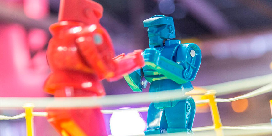 Combate gladiadores inteligencia artificial