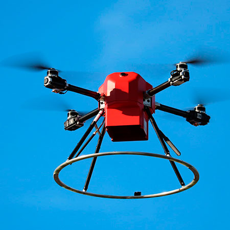 Usar drones fines comerciales