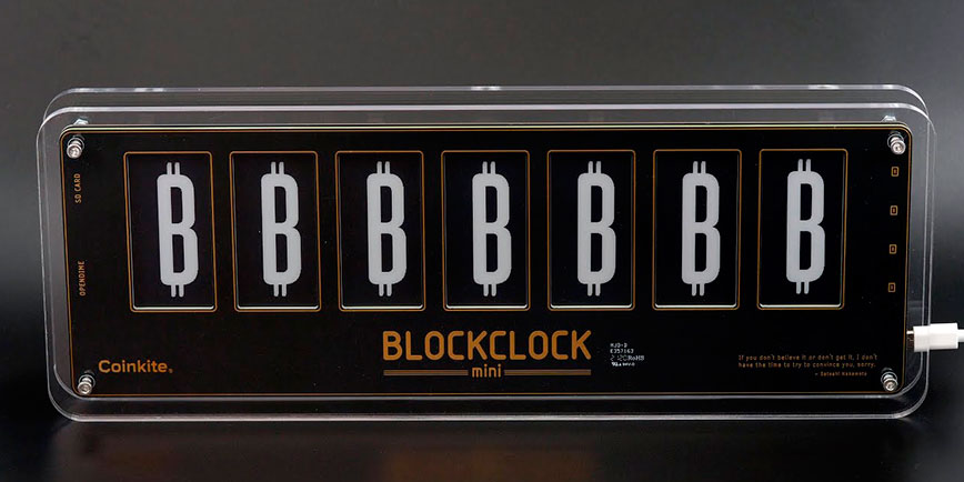 Reloj bitcoin Jack Dorsey
